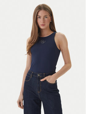 Guess Guess Топ W6RP39 KD092 Cиній Regular Fit