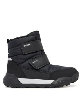 Geox Sniega zābaki Geox J Trekkyup B Abx J46MBF 0FU54 C9999 S Melns