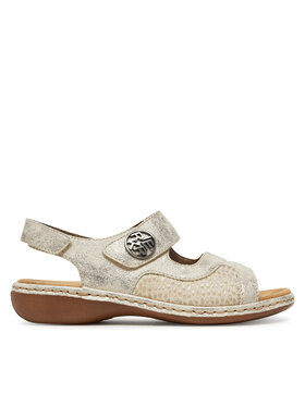 Rieker Sandály Rieker 65989-90 Béžová
