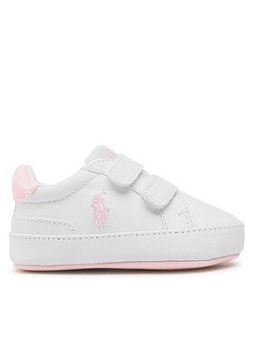 Polo Ralph Lauren Sneakersy Polo Ralph Lauren Heritage Court Ii Ez Layette RL100733 Biały