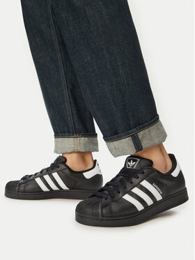 adidas Снікерcи adidas Superstar II JI0079 Чорний