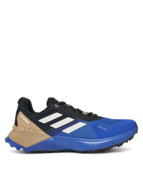 adidas Trekingová obuv adidas Terrex Soulstride RAIN.RDY Trail JR7068 Modrá