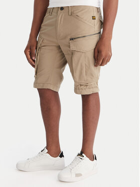 G-STAR G-Star Raw Шорти з тканини Rovic Zip D26214-5126 Зелений Relaxed Fit