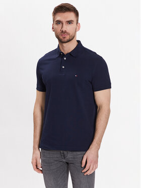Tommy Hilfiger Tommy Hilfiger Poloshirt 1985 MW0MW17771 Dunkelblau Slim Fit