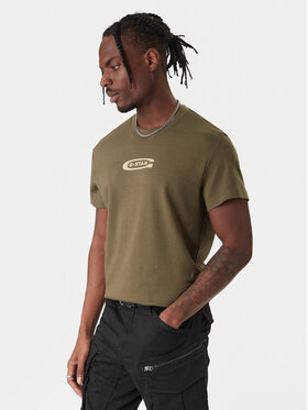 G-Star Raw G-Star Raw Camiseta Old Skool D25967-C812 Verde Regular Fit