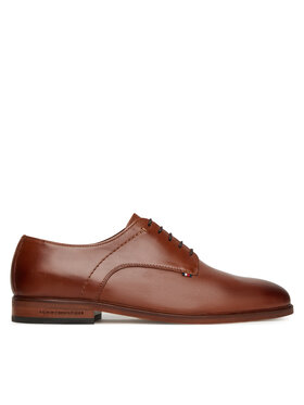 Tommy Hilfiger Polobotky Tommy Hilfiger Hilfiger Thunit FM0FM05533 Hnědá