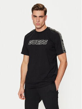 Guess Guess Футболка Arlo Z4GI18 J1314 Чорний Regular Fit