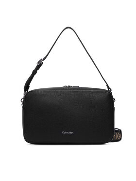 Calvin Klein Borsetta Calvin Klein Webbing 2X Strap Lg Camera Bag LV04F3642G Nero