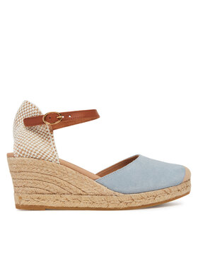 Genuins Espadrilles Genuins Carina Velour G106384 Zils