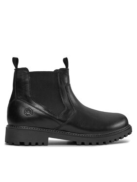 Lumberjack Kotníková obuv s elastickým prvkem Lumberjack RIVER SM00113-003-B01 Černá