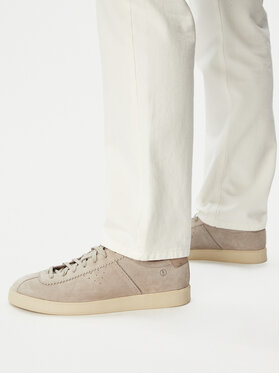 Clarks Снікерcи Clarks Lockford Lace 26186195 Сірий
