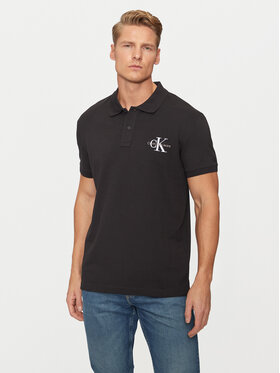 Calvin Klein Jeans Calvin Klein Jeans Polo Monologo J30J325664 Negro Regular Fit