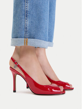 Nine West Σανδάλια Nine West EO-TS6376-01 Σκούρο κόκκινο