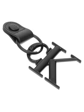 Calvin Klein Obesek Calvin Klein Bold Ck Carabiner Key Fob LV04D1157G Črna