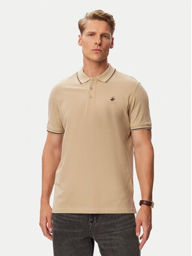 Beverly Hills Polo Club Beverly Hills Polo Club Polo P-SS26M-P42561 Beis Regular Fit
