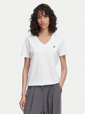 Beverly Hills Polo Club Beverly Hills Polo Club Camiseta P-SS26W-TS516518 Blanco Regular Fit
