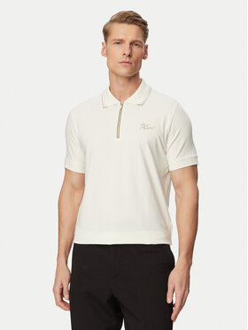 KARL LAGERFELD KARL LAGERFELD Polo 745021 562221 Crema Regular Fit