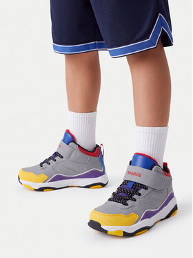 SHAQ Kosárlabda cipők SHAQ SHAQNOTIZE AQ95000Y-ZZ Világosszürke