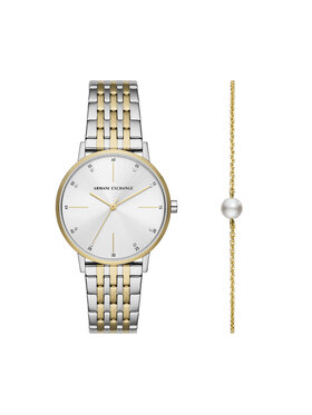 Armani Exchange Hodinky Armani Exchange AX7156SET Strieborná