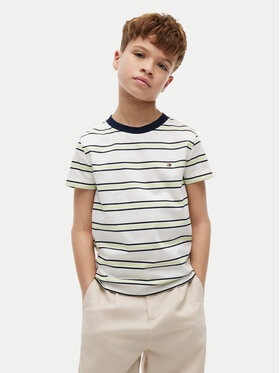 Tommy Hilfiger Tommy Hilfiger Camiseta Essential KB0KB06879 Crema Regular Fit