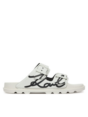 KARL LAGERFELD Šľapky KARL LAGERFELD Kondo Tred KL80972 Biela