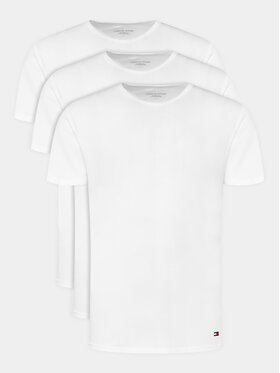 Tommy Hilfiger Tommy Hilfiger Set di t-shirt UM0UM03138 Bianco Regular Fit