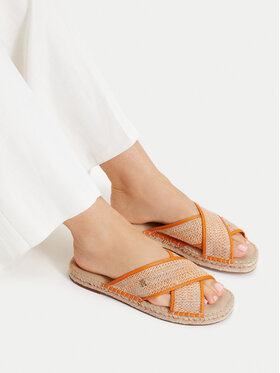 Tommy Hilfiger Espadrilles Tommy Hilfiger Monogram Espadrille FW0FW09139 Oranžs