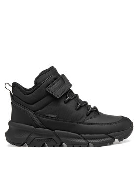 Geox Trzewiki Geox J Flexyper Plus Boy B Abx J66LCA 0FUME C9999 M Czarny