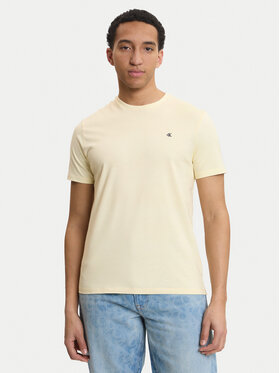 Calvin Klein Jeans Calvin Klein Jeans Camiseta Classic Monogram LV04RD254G Écru Regular Fit