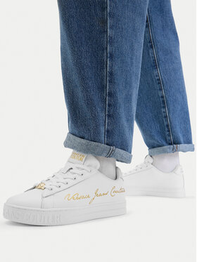 Versace Jeans Couture Снікерcи Versace Jeans Couture 80VA3SKL ZPB77 G03 Білий