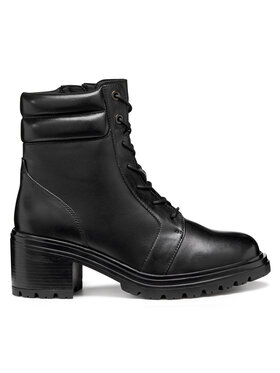 Geox Gležnjače Geox D Damiana D56QCC 043TU C9999 Crna