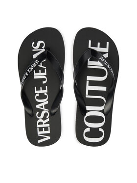 Versace Jeans Couture В'єтнамки Versace Jeans Couture 80VA3SQ7 ZSS81 Чорний