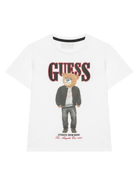 Guess Guess Футболка L6RI11 K8HM4 Білий Regular Fit