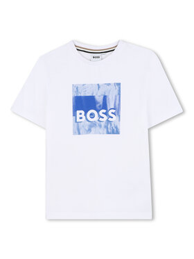 BOSS BOSS Majica J52044 D Bela Regular Fit