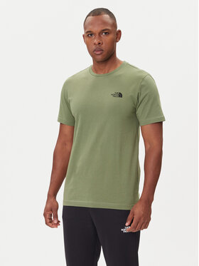 The North Face The North Face Camiseta Half Dome Photo NF0A8EE9 Verde Regular Fit