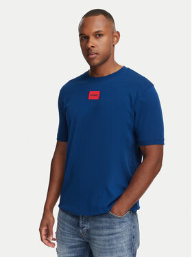 HUGO HUGO Camiseta Diragolino212 50447978 Azul Regular Fit