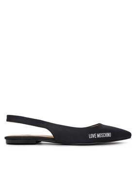 LOVE MOSCHINO Baleríny LOVE MOSCHINO JA11021G1MIM0000 Černá