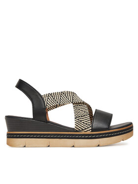 Remonte Sandále Remonte D2L54-03 Čierna