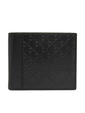Calvin Klein Cartera Calvin Klein Refined Emblem Mix Billfold W/ F LV04D1317G Negro