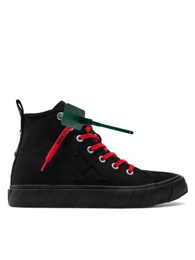 Off-White Kedas Off-White Mid Top Vulcanized Canvas IA119S22LEA0011010 Melns