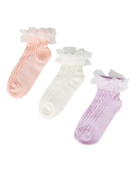 JENNY Короткі шкарпетки JENNY 7KB-004-SS25 (3-pack) Рожевий