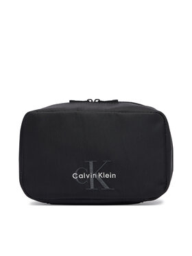 Calvin Klein Kosmetiktasche Calvin Klein Bold Washbafg LV04D1301G Schwarz