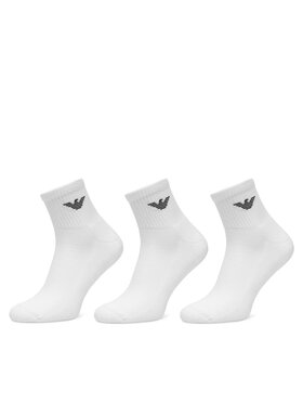 Emporio Armani Underwear Kratke čarape Emporio Armani Underwear EM000551 AF14499 M0066 Bijela