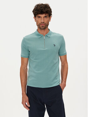 U.S. Polo Assn. U.S. Polo Assn. Поло MUP3335 Зелений Regular Fit