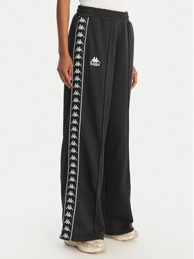 Kappa Kappa Pantaloni da tuta Banda Malorie 37256WW Nero Regular Fit