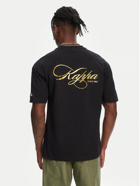 Kappa Kappa Футболка Norda 361Q6XW Чорний Regular Fit