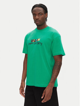 Volcom Volcom T-shirt Bob Moleema A4312554 Verde Loose Fit