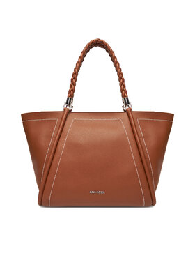 GINO ROSSI Kabelka Gino Rossi CEO-LAUREN-XL8211 Hnedá