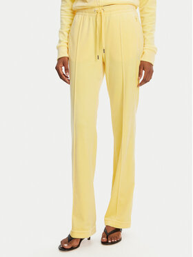 Juicy Couture Juicy Couture Melegítő alsó Tina JCAPW045 Sárga Regular Fit