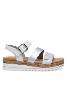 Remonte Sandály Remonte D0Q55-90 Stříbrná